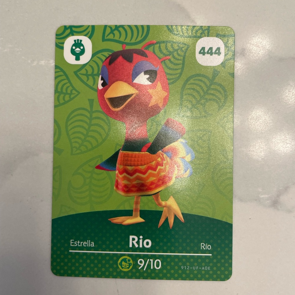 Animal Crossing New Horizon Amiibo - Rio